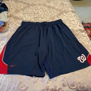 Nike DriFit Washington Nationals Shorts